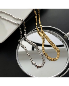 Casual Daily Unisex Geometric Titanium Steel Necklace