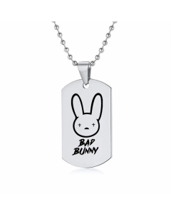 Cute Plating Titanium Steel Stainless Steel Necklaces Rabbit Stainless Steel Necklace