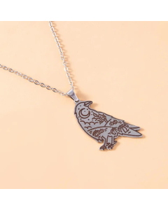 Retro Plating Stainless Steel Necklaces Eagle Stainless Steel Necklace 