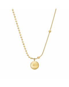 Modern Style Plating Stainless Steel Necklaces Geometric Titanium Steel Necklace 