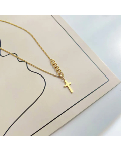 Fashion Plating Stainless Steel Necklaces Cross Stainless Steel Necklace 