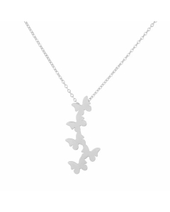 Fashion Butterfly Stainless Steel Necklace Plating Stainless Steel Necklaces Fine Quality