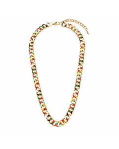 Vintage Style Curby Chain Stainless Steel Necklace Plating Stainless Steel Necklaces