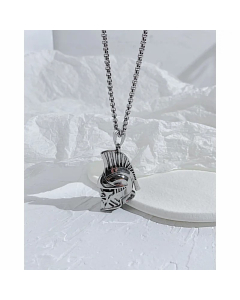 Fashion Plating Stainless Steel Necklaces Portrait Stainless Steel Pendant Necklace 