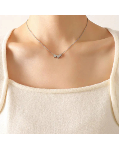 Simple Style Stars Titanium Steel Necklace Fine Plating Necklace