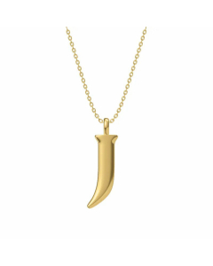 Fashion Style Letter Stainless Steel Pendant Necklace Plating Stainless Steel Necklaces 