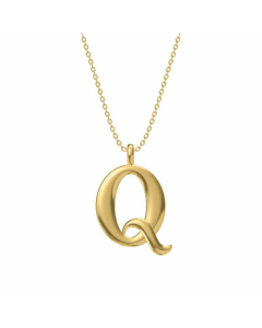 Fashion Style Letter Stainless Steel Pendant Necklace Plating Stainless Steel Necklaces 