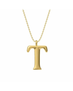 Fashion Style Letter Stainless Steel Pendant Necklace Plating Stainless Steel Necklaces 