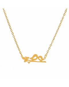 Fashion Bird Stainless Steel Necklace Plating Stainless Steel Necklaces