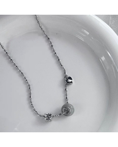 Geometric Stainless Steel Necklace For Daily Plating Stainless Steel Necklaces 