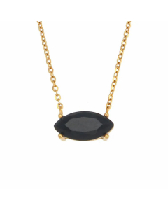 Sweet Solitaire Stainless Steel Necklace Inlaid Zircon Stainless Steel Necklaces