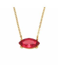 Sweet Solitaire Stainless Steel Necklace Inlaid Zircon Stainless Steel Necklaces