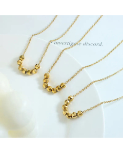 Fashion Geometric Titanium Steel Necklace Plating Stainless Steel Necklace Fine For Daily