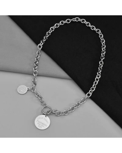 Fashion Polishing Stainless Steel Necklaces Geometric Stainless Steel Necklace 