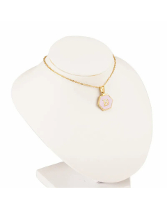 Modern Style Letter Stainless Steel Necklace Plating Stainless Steel Necklaces