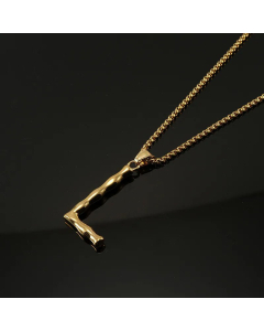 Fashion 26 Letter Pendant Titanium Steel Necklace Stainless Steel Necklaces