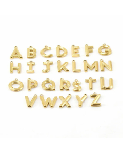 Fashion Letter Pendent Titanium Steel Necklace Plating Stainless Steel Necklaces