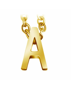 Fashion Letter Stainless Steel Pendant Necklace Plating Stainless Steel Necklaces