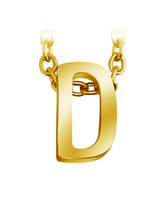 Fashion Letter Stainless Steel Pendant Necklace Plating Stainless Steel Necklaces