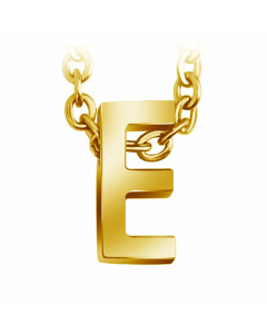 Fashion Letter Stainless Steel Pendant Necklace Plating Stainless Steel Necklaces