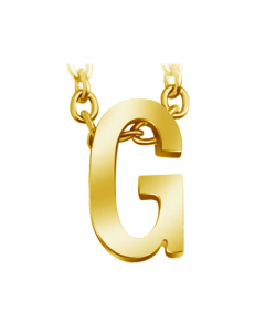 Fashion Letter Stainless Steel Pendant Necklace Plating Stainless Steel Necklaces
