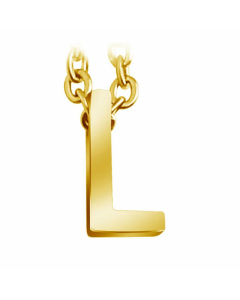 Fashion Letter Stainless Steel Pendant Necklace Plating Stainless Steel Necklaces