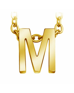 Fashion Letter Stainless Steel Pendant Necklace Plating Stainless Steel Necklaces