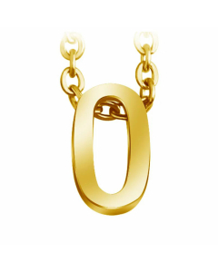 Fashion Letter Stainless Steel Pendant Necklace Plating Stainless Steel Necklaces