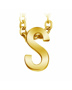 Fashion Letter Stainless Steel Pendant Necklace Plating Stainless Steel Necklaces