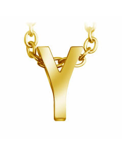 Fashion Letter Stainless Steel Pendant Necklace Plating Stainless Steel Necklaces
