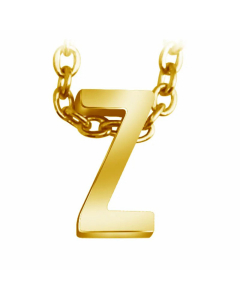 Fashion Letter Stainless Steel Pendant Necklace Plating Stainless Steel Necklaces