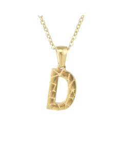 Fashion Patchwork Stainless Steel Necklaces Letter Stainless Steel Necklace 