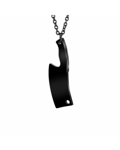 Exaggerated Plating Stainless Steel Necklaces Kitchen Knife Stainless Steel Necklace 
