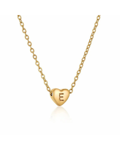 Fashion Gold Plated Stainless Steel Necklaces Letter Stainless Steel Pendant Necklace 