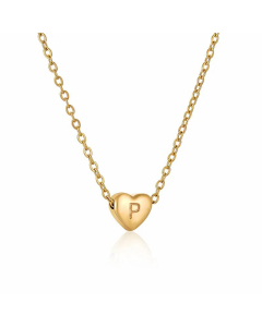 Fashion Gold Plated Stainless Steel Necklaces Letter Stainless Steel Pendant Necklace 