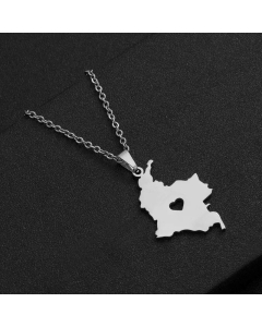 Daily Geometric Stainless Steel Necklace Plating Stainless Steel Necklaces 