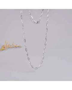 Elegant Plating Stainless Steel Necklaces Solid Color Titanium Steel Necklace 