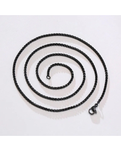 Modern Style Solid Color Stainless Steel Necklace Plating Stainless Steel Necklaces