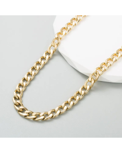 Fashion Round Pendent Titanium Steel Necklace Plating Stainless Steel Necklaces 
