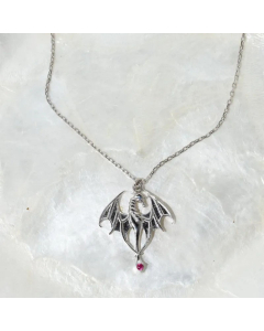 Fashion Plating Stainless Steel Necklaces Dragon Titanium Steel Pendant Necklace 