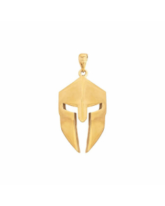 Casual Plating Stainless Steel Necklaces Mask Stainless Steel Pendant Necklace -Gold Color-pendant_only