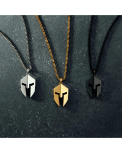 Casual Plating Stainless Steel Necklaces Mask Stainless Steel Pendant Necklace 