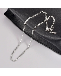 Fashion Solid Color Titanium Steel Necklace Plating Stainless Steel Necklaces