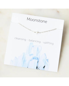 Fashion Rhinestone Stainless Steel Necklace Plating Natural Stone Stainless Steel Necklaces Colorza