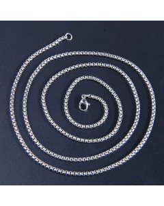 Plain Solid Coloe Chain Stainless Steel Necklace Plating Stainless Steel Necklaces Colorza