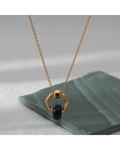 Fashion Geometric Stainless Steel Plating Pendant Necklace Wholesale