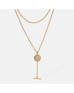 Fashion Round Stainless Steel Necklace Plaiting Stainless Steel Necklaces 