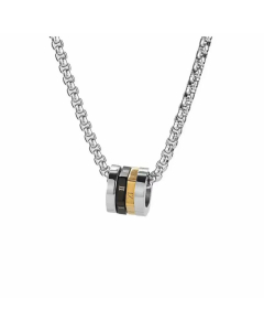 Classic Plating Number Titanium Steel Pendant Necklace