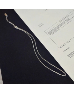 Fashion Plain Solid Color Chain Titanium Steel Necklace Wholesale