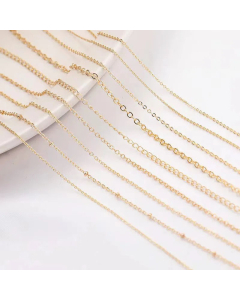 Fashion Plain Solid Color Chain Titanium Steel Necklace Wholesale